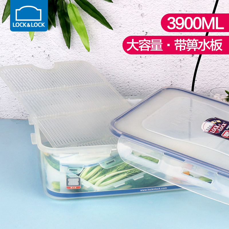 正品乐扣乐扣塑料保鲜盒3.9L大容量密封防漏便当饭盒HPL834在类目 餐饮具, 保鲜容器/保鲜器皿, 保鲜盒中 - 来自Buy2taobao.com提供专业的淘宝代购服务