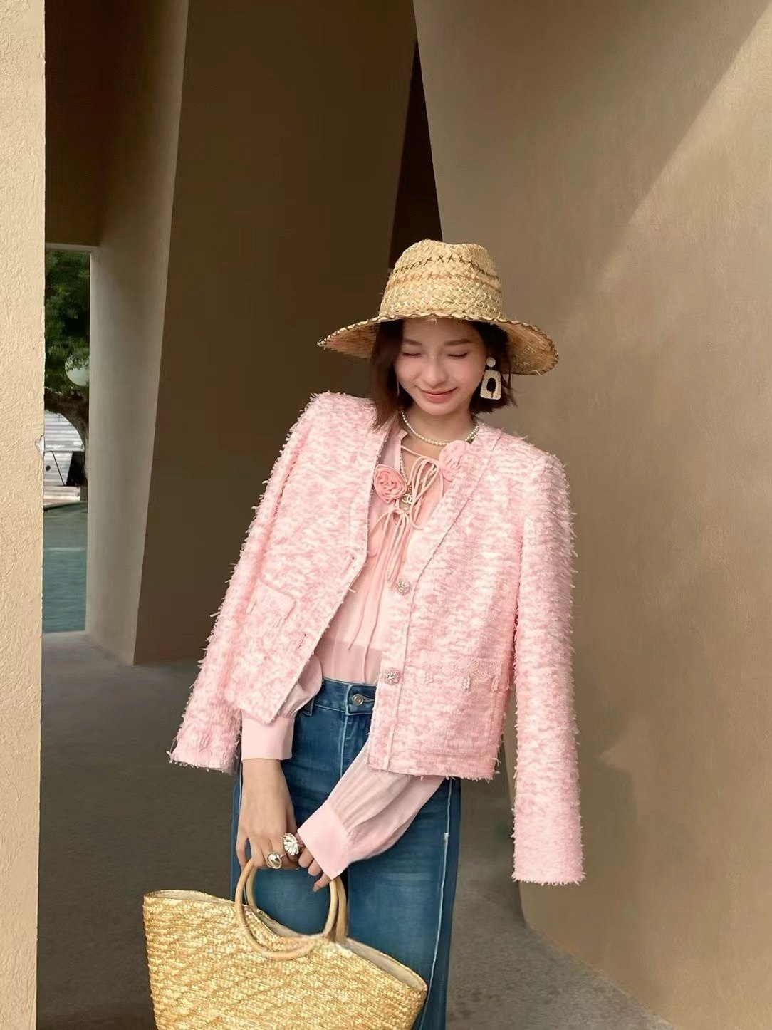 2026早春新款小香风流苏亮片外套千金,女装/女士精品,短外套,淘宝优惠券,粉丝福利购,淘宝优惠卷