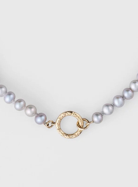 日系同款圆形搭扣项链