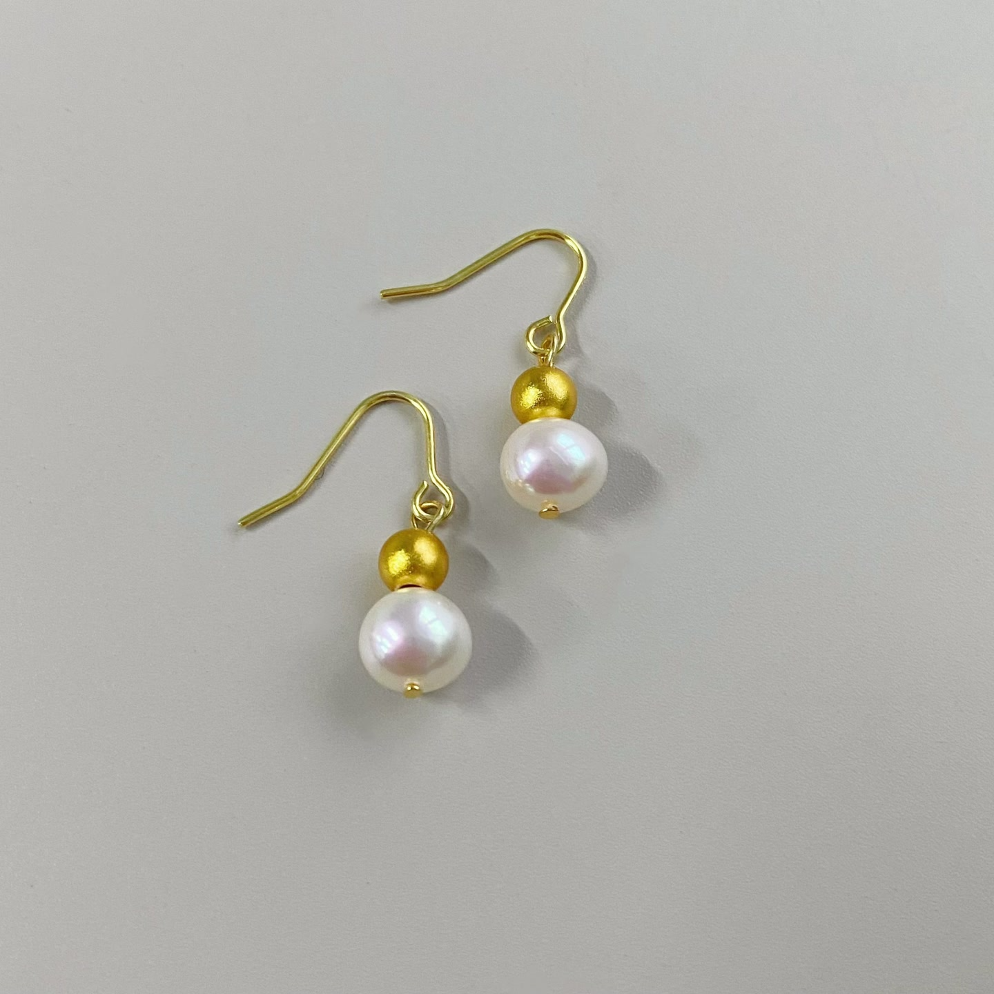 【秋光】天然淡水珍珠耳钉女款国风葫芦极光温柔复古小众耳环耳饰,珠宝/钻石/翡翠,耳饰,淘宝优惠券,粉丝福利购,淘宝优惠卷