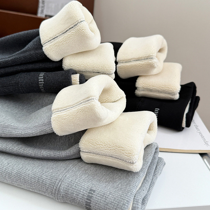 咘米儿新款一体加厚螺纹奥粒绒儿童打底裤外穿学生纯棉高腰女童潮,童装/婴儿装/亲子装,打底裤,淘宝优惠券,粉丝福利购,淘宝优惠卷