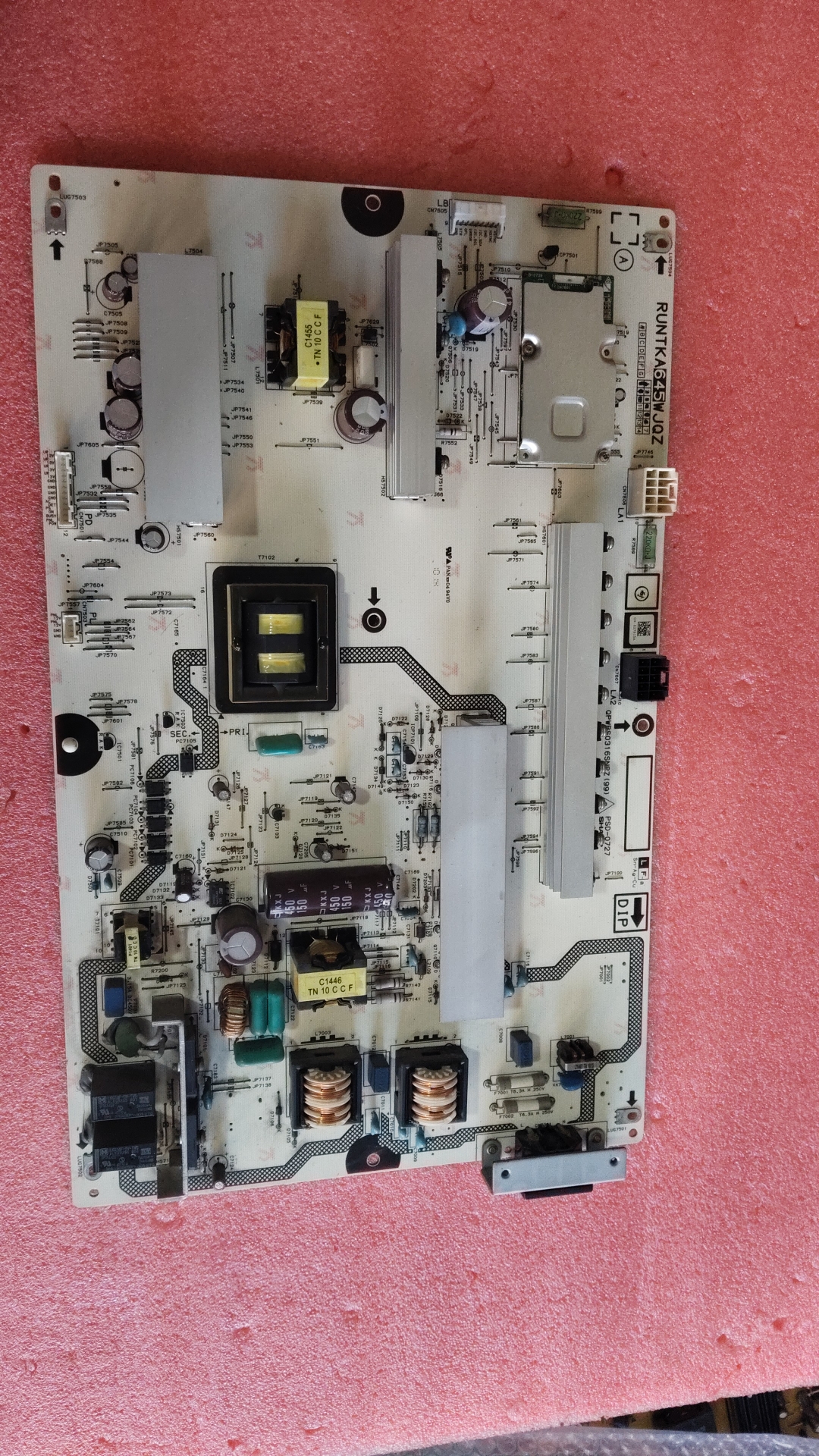 LCD-52LE700A/46LE700A电源板RUNTKA645WJQZ QPWBS0316SNPZ