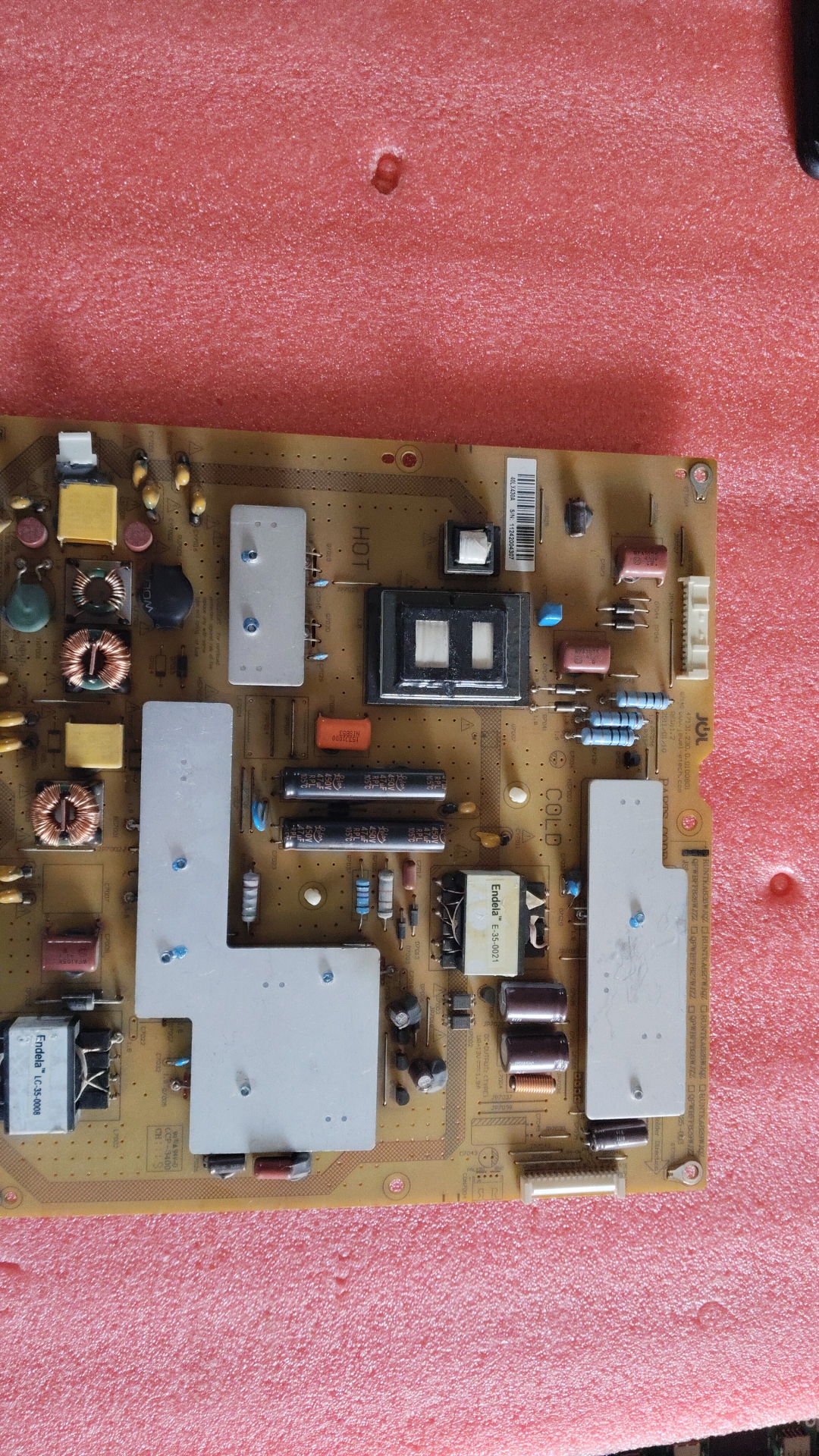 原装夏普 LCD-40LX430A 电源板RUNTKA826WJQZ JSL2095-003测试好