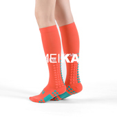 MEIKAN运动风压缩袜女专业健身跑步跳绳微压袜小腿袜子瑜伽弹力袜