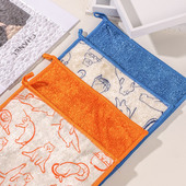 洗碗布厨房抹布卡通不沾油不掉毛加厚超细纤维刷碗巾吸水家用清洁