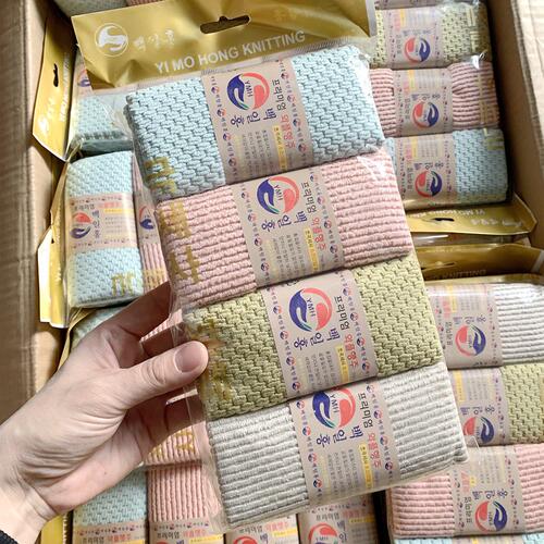 吸水不掉毛抹布好用厨房清洁抹布