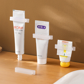 日式 挤牙膏器牙膏夹子懒人洗面奶护手霜挤压器家用手动快捷卷压器