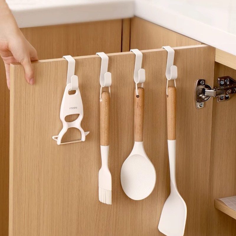 门后挂钩置物架免打孔厨房柜门墙上壁挂衣架收纳衣服帽子钥匙神器,收纳整理,挂钩/粘钩,淘宝优惠券,粉丝福利购,淘宝优惠卷