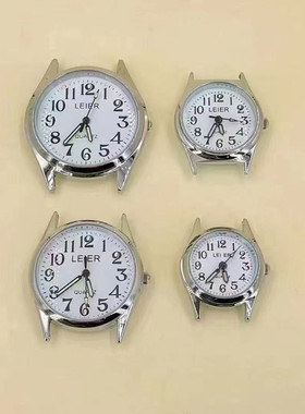 普通手表手表2035机芯石英表老人表男女大数字表头