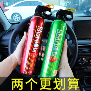 2025新款 车载灭火器私家车小型便携汽车小车水基型车用消防器材