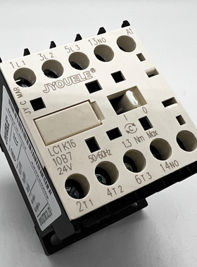LC1-K系列小型接触器LC1k1610 常开辅助 3P+NO 16A大电流
