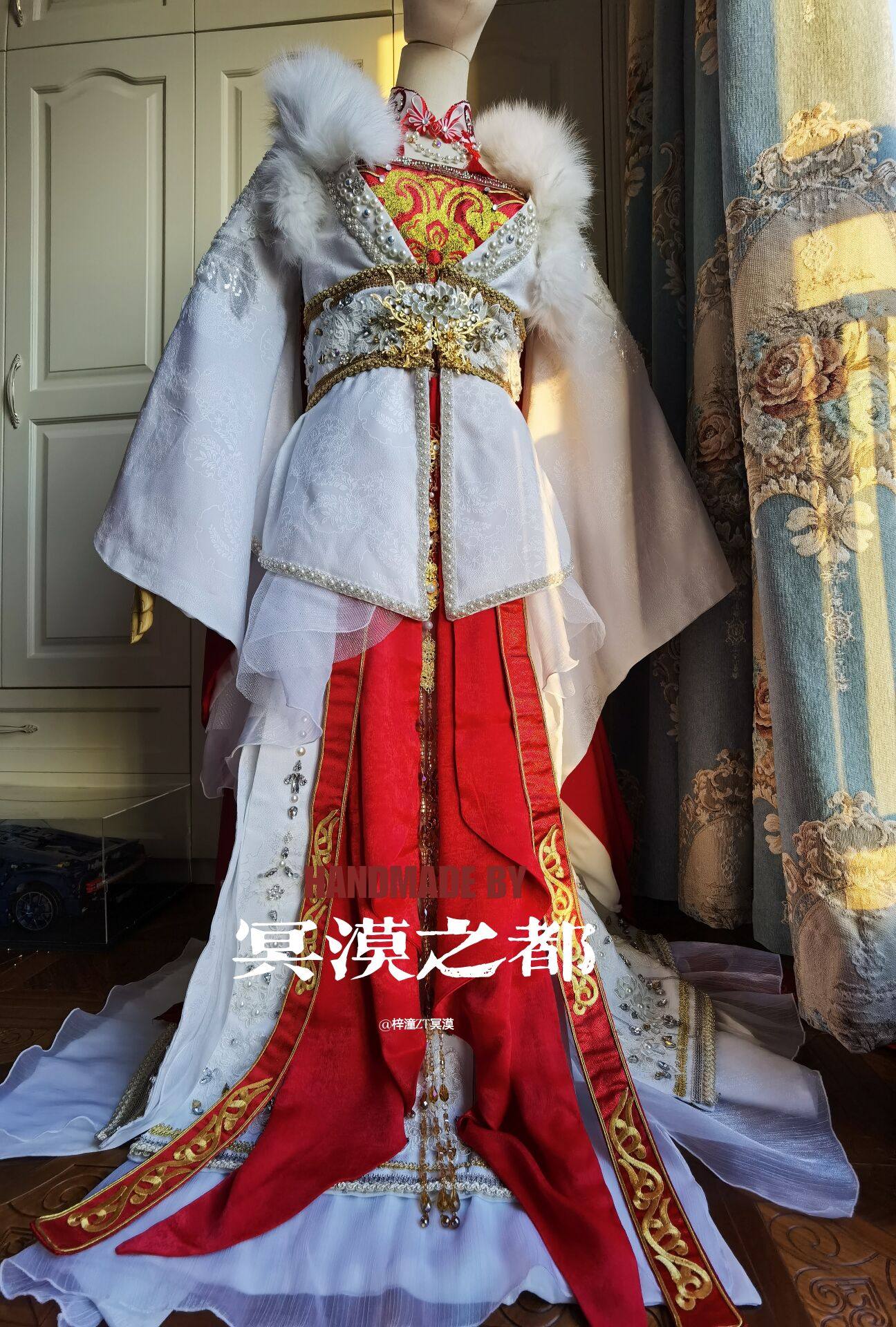 【冥漠之都】（仅一套展示）剑网三 晴岚绘 元宵礼盒 cos婚服高定