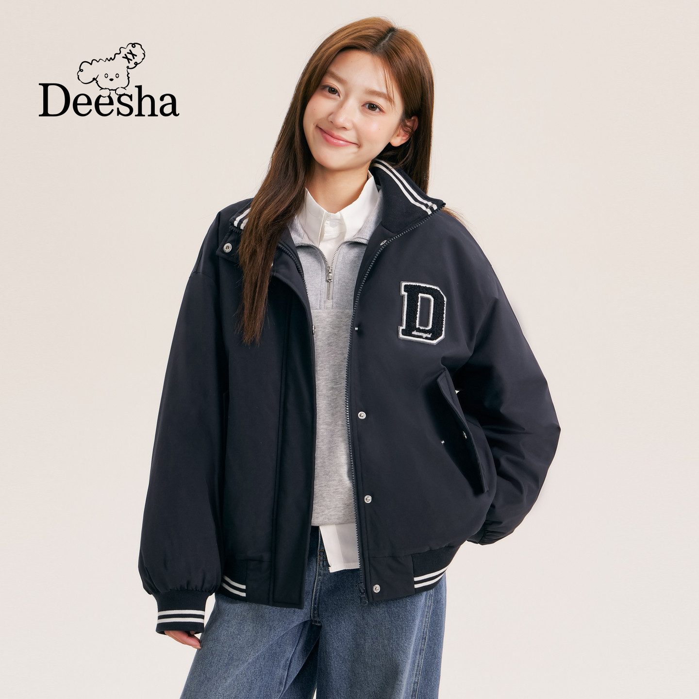 笛莎官方旗舰店女童羽绒服