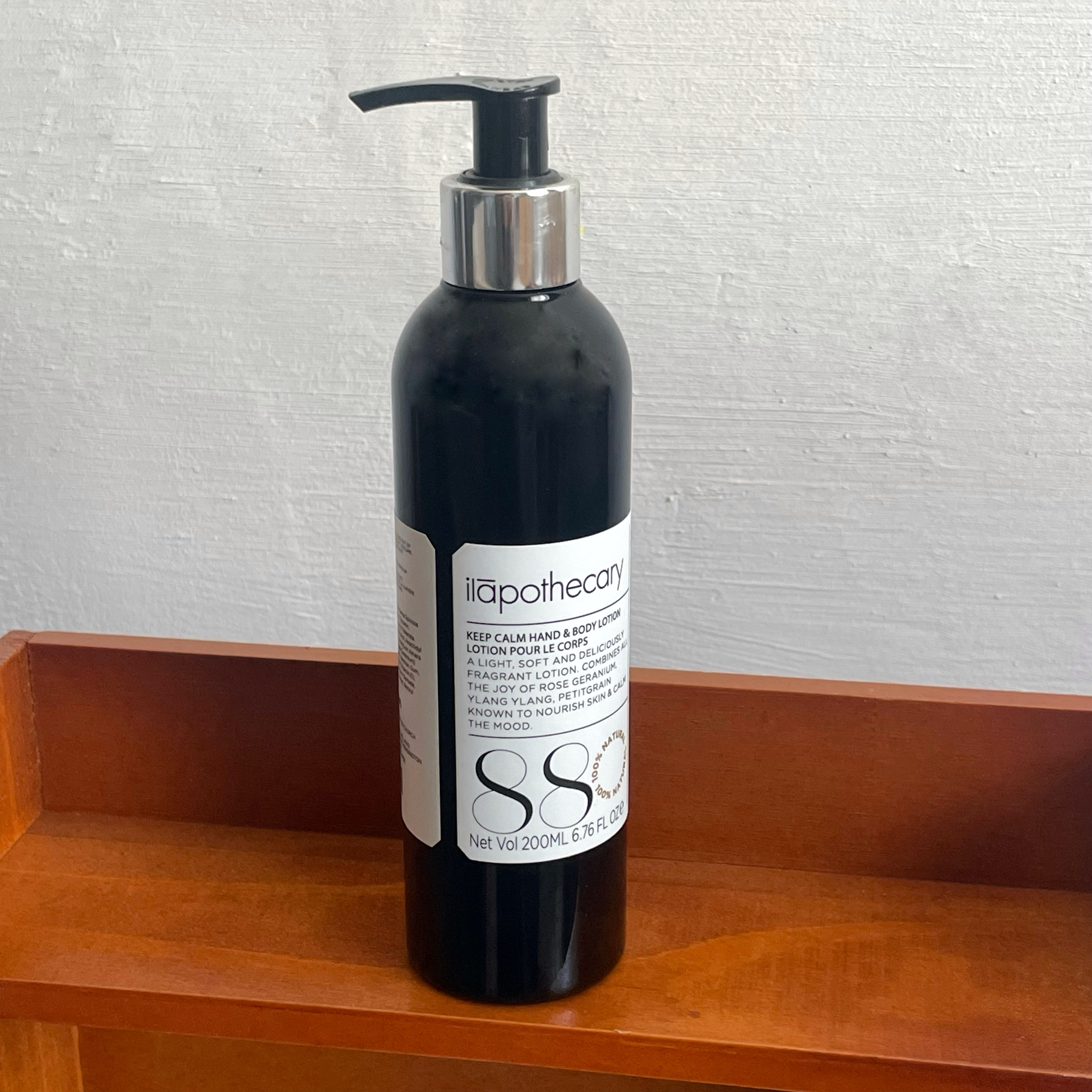 现货章小蕙推荐英草社ilapothecary88号天竺葵苦橙叶精油身体乳