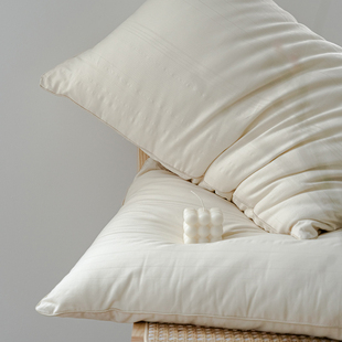 软软的哦~ |日式全棉小提花软枕家用单双人枕芯不变形偏软枕头