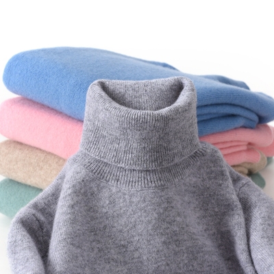 儿童100%纯羊毛12针+7针软糯毛衣