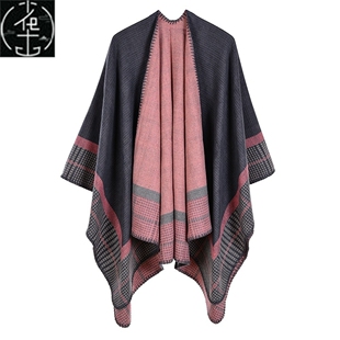 Women Scarf Warm Autumn Winter Shawl cloak шаль плащ