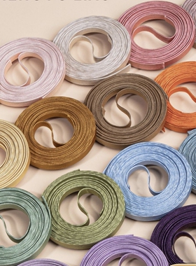 铜丝盘扣条0.4CM单色DIY手工制作立体花型盘扣硬花条装饰纽扣辅料