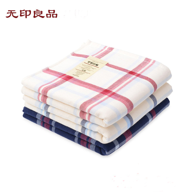 无印良品吸水加厚面部洗脸毛巾
