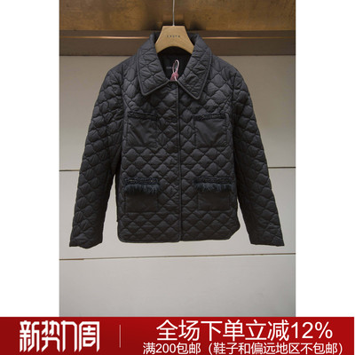 专柜正品秋冬时尚直筒方领SUB34040利笛棉服1288元