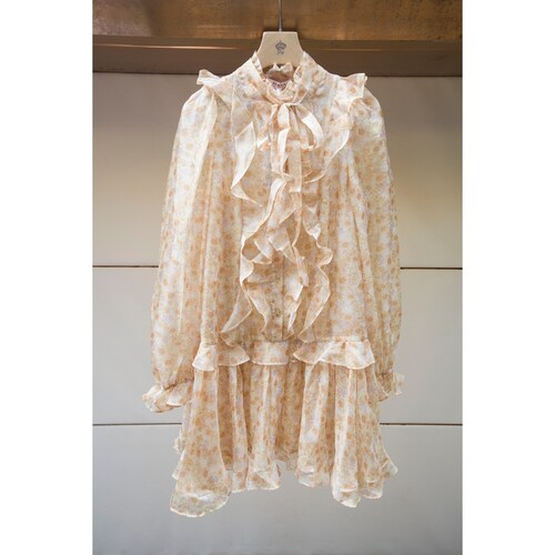 专柜正品秋冬时尚褶皱EJWDCR99周末连衣裙两件套1780元