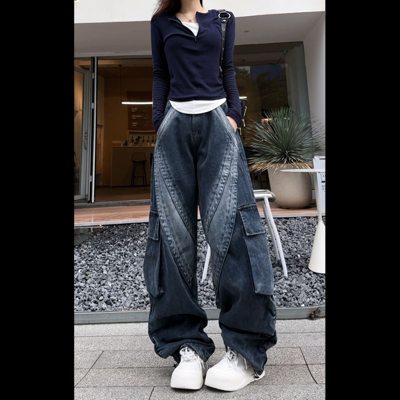 直筒裤长裤常规棉2024年