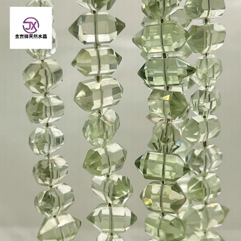 印度进口天然绿水晶双尖不规则长条diy手链项链串珠半成品首饰,饰品/流行首饰/时尚饰品新,其他DIY饰品配件,淘宝优惠券,粉丝福利购,淘宝优惠卷
