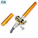 迷你便携口袋小鱼竿虾杆冰筏钓桥垂钓A 美渔铝合金钢笔式 钓鱼竿