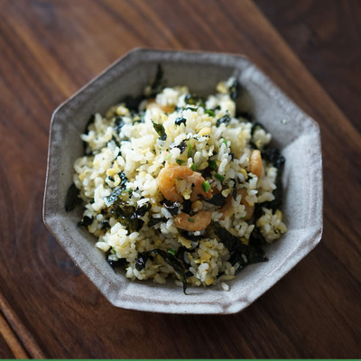 禾下咖啡色灰釉八角钵手作粗陶