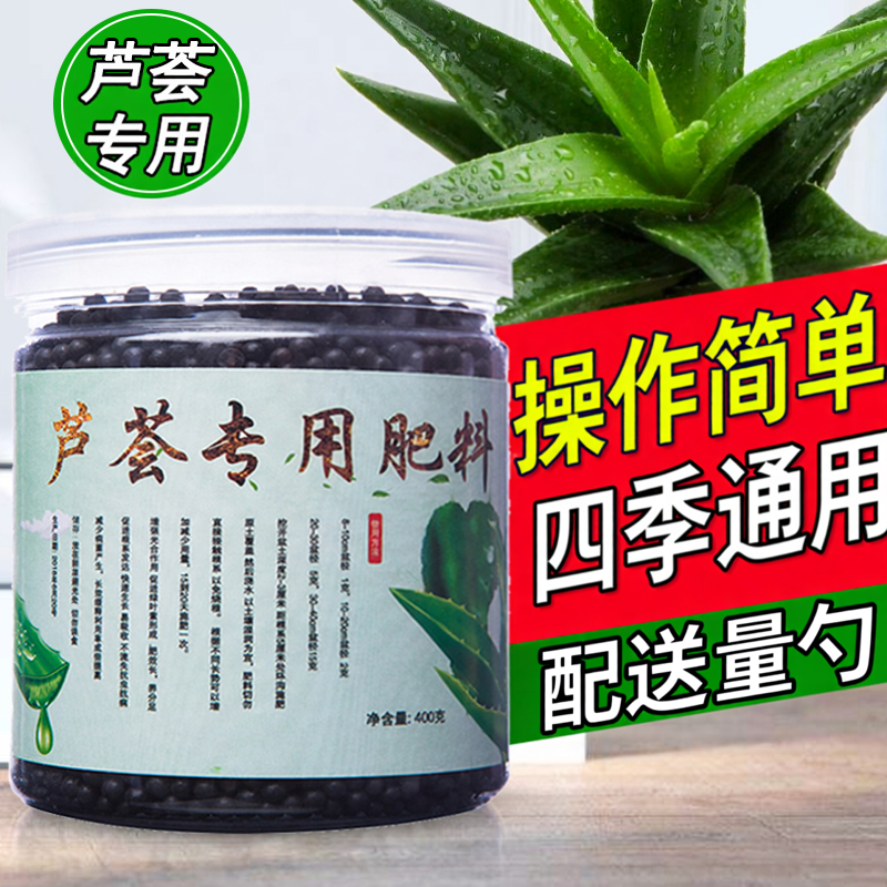 芦荟肥料芦荟专用肥料营养液石生花盆栽绿荟盆栽种子植物库拉索的