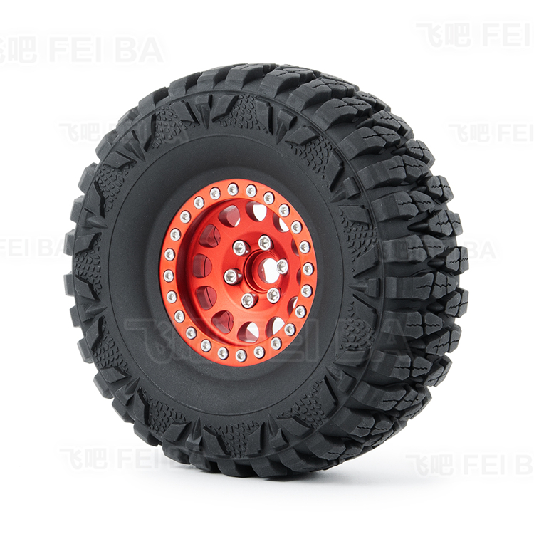 1.9寸龙爪胎 1/10仿真攀爬车胎皮 SCX10 TRX4 90046  112mm带内胆