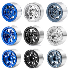 1.3寸金属轮毂胎皮 1/24 1/18遥控模型车  SCX24  TRX4M FMS 飞吧