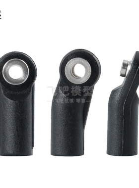 SCX10二代 AXIAL 90046拉杆球头 M4塑料直球头 弯球头 数量10个