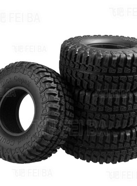 1/10仿真攀爬车1.9寸轮胎胎皮100mm Axial SCX10 D90 CC01