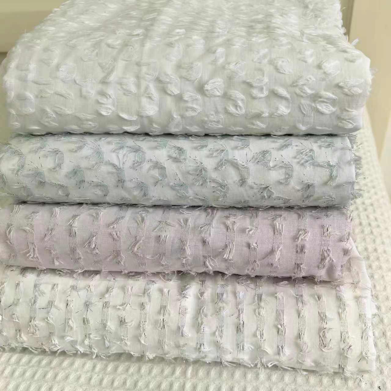 100%纯棉双人剪毛工艺布被套