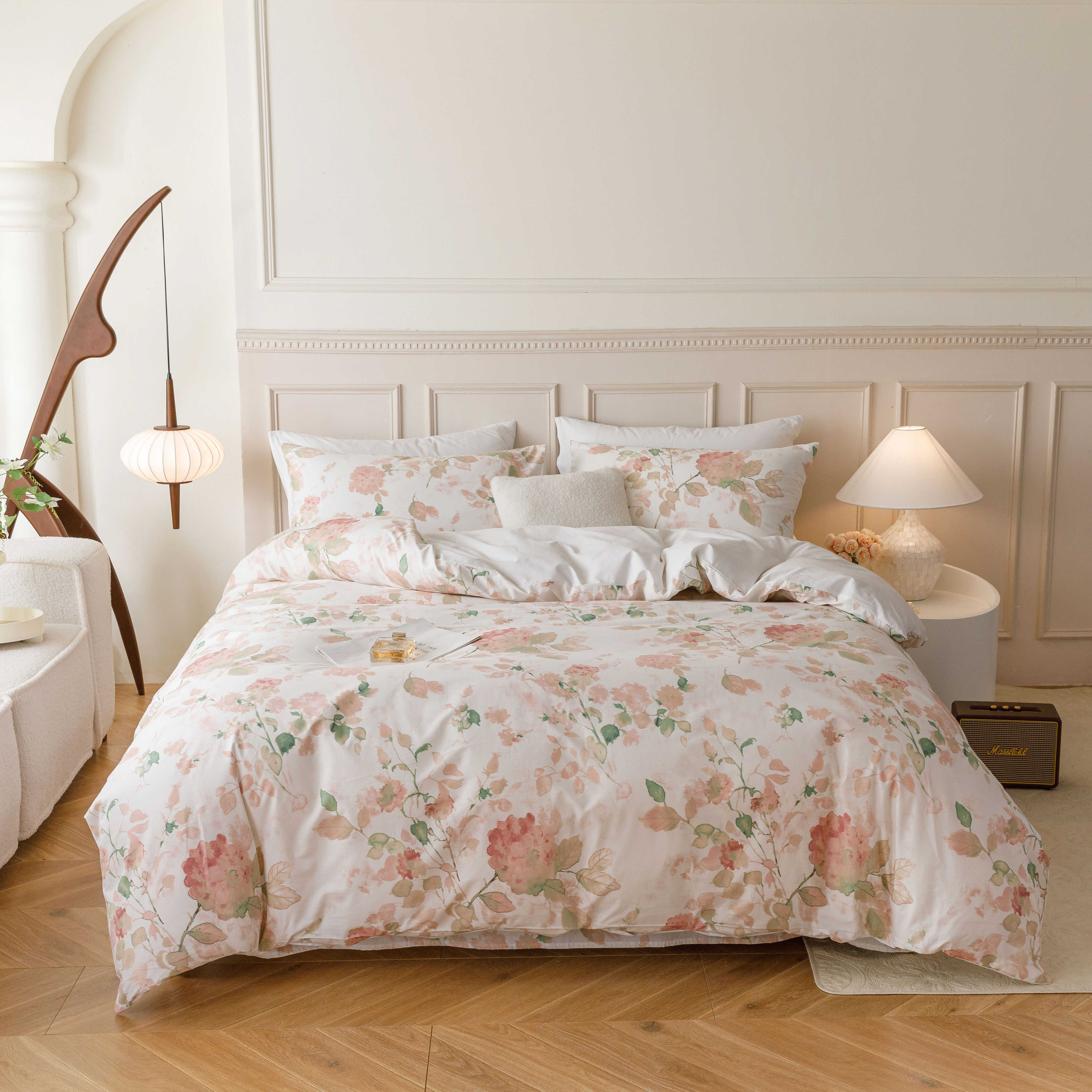 100%纯棉四季厚实四件套