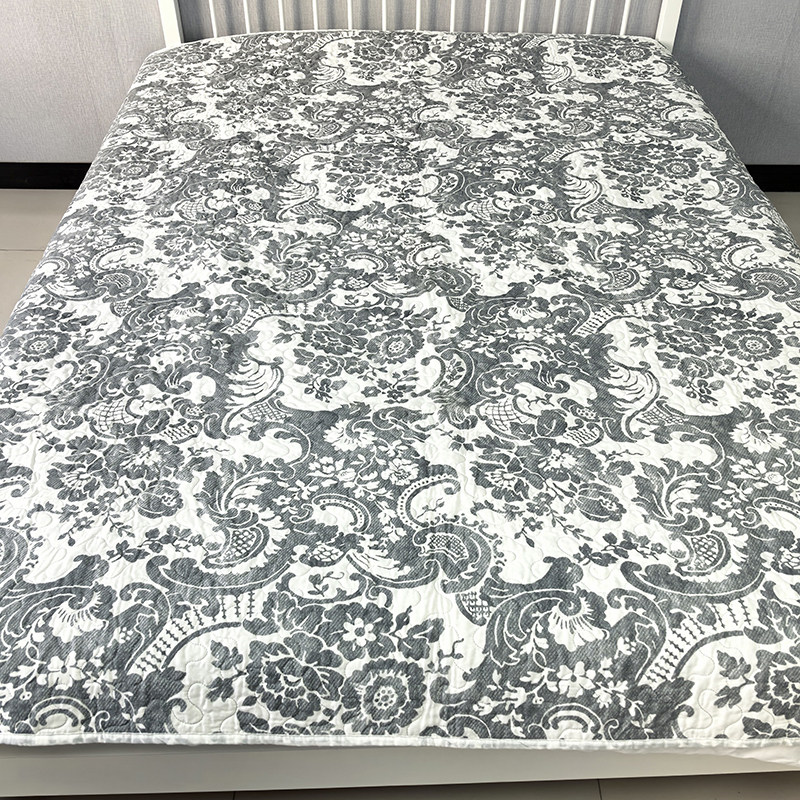 尾单库存处理轻奢复古纯棉绗缝床盖双面可用北欧风格全棉夹棉床单,床上用品,床盖,淘宝优惠券,粉丝福利购,淘宝优惠卷