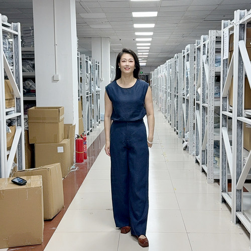 重磅裤王！外贸100%纯汉麻显瘦休闲西裤夏季透气吸汗时尚百搭女裤