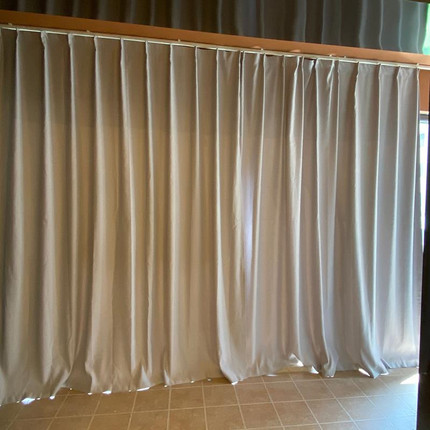外贸窗帘全遮光窗帘成品卧室阳台客厅遮光布99%遮光率遮光帘出口