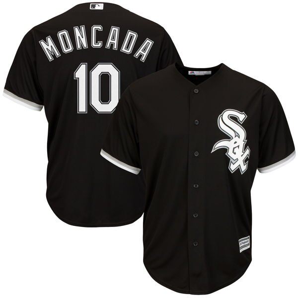 맞춤형 야구 리그 화이트삭스 시카고 화이트삭스 MONCADA MONCADA 저지