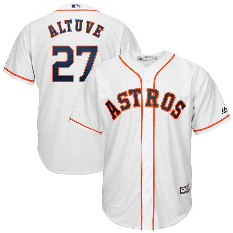 맞춤형 야구 리그 ASTROS HOUSTON ASTROS ALTUVE ALTUVE 저지