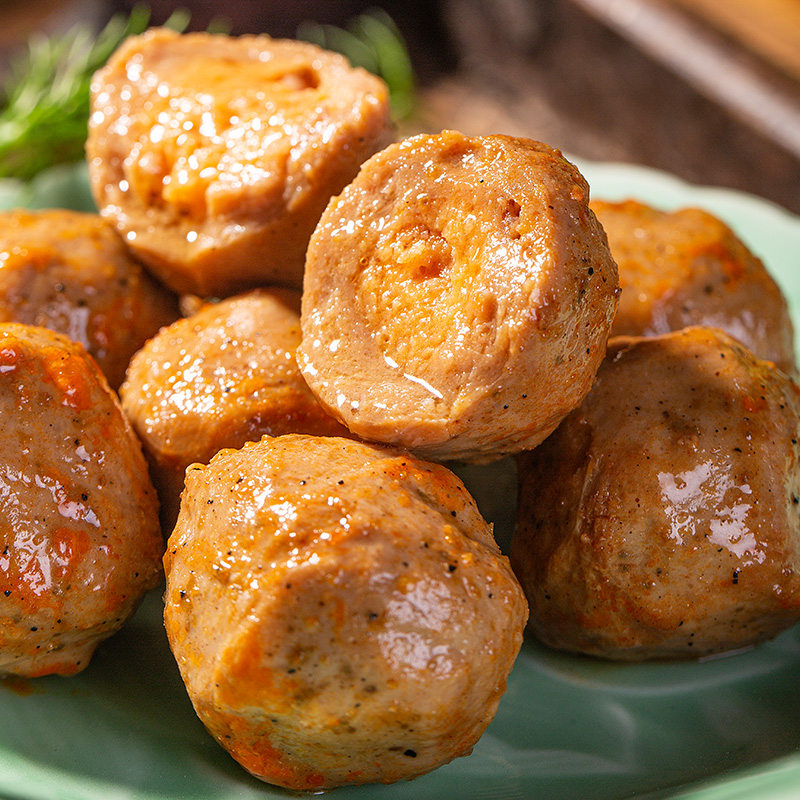 泥泥的美食小铺牛肉丸鱼籽爆浆