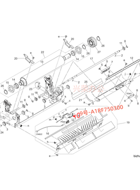 柯美 C1085/1100/6085/6100 全新原装 定影入口传感器 A1RF750300