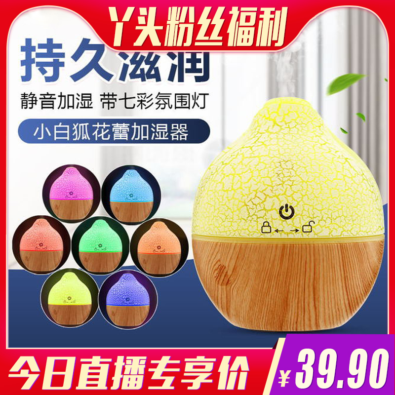[小丫精选加湿器]新款迷你加湿器便携式USB空气净化香月销量12件仅售199元