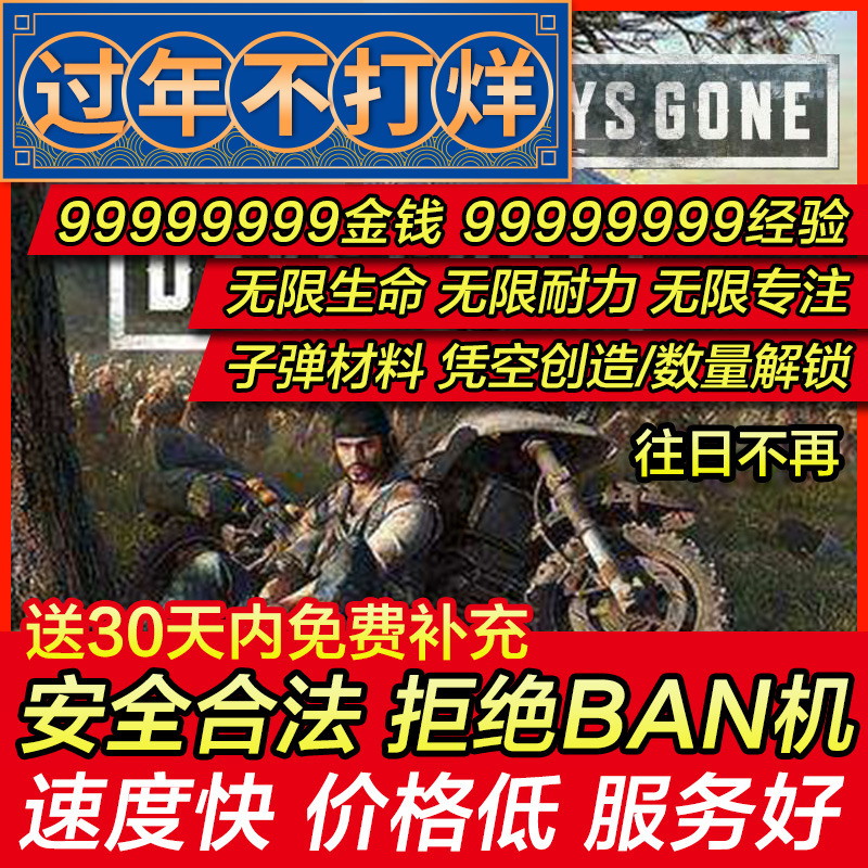 存档修改 PS4/PS5往日不再昨日不在过往已逝Days gone存档替换