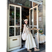 百搭舒适蓬蓬花苞长裙设计感宽松遮肉半身裙女 野生桔梗 BLUE