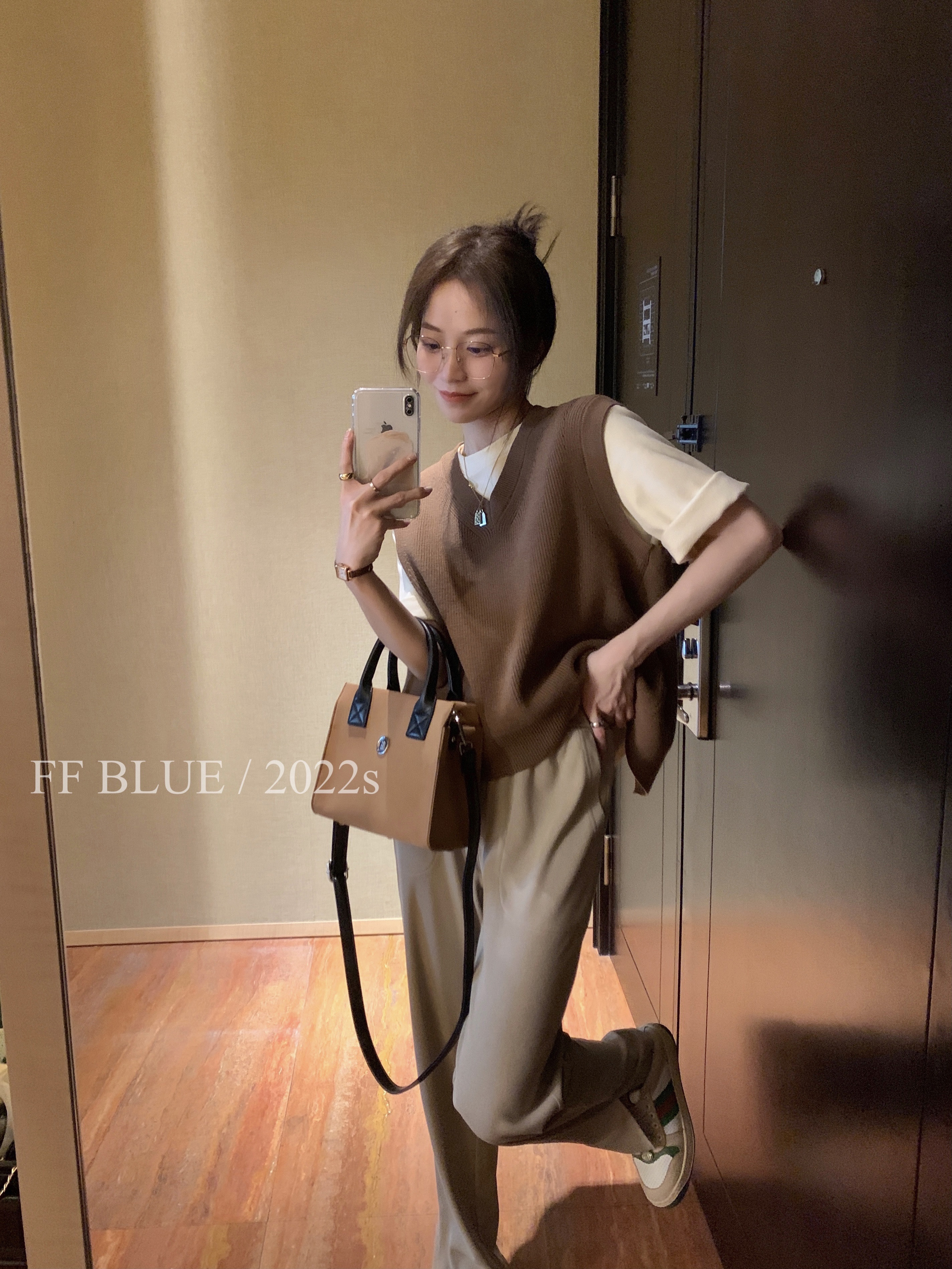 ffblue2.15new早春针织背心