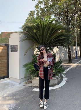 FF BLUE 不挑腿型牛仔裤 版型敲正黑色翻裤脚全棉牛仔裤