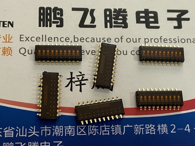 全新美国Grayhill 贴片10位拨码开关97C10SRT 琴键式平拨 1.27mm
