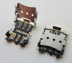 原装JST连接器 SCZW-7SC-1K-TB(HF) 翻盖式4FF SIM卡 拍前询价